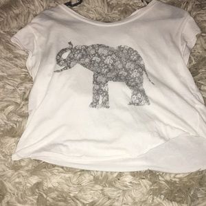 brandy Melville elephant tee